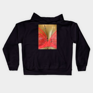 Cleavage, a little extra! Kids Hoodie